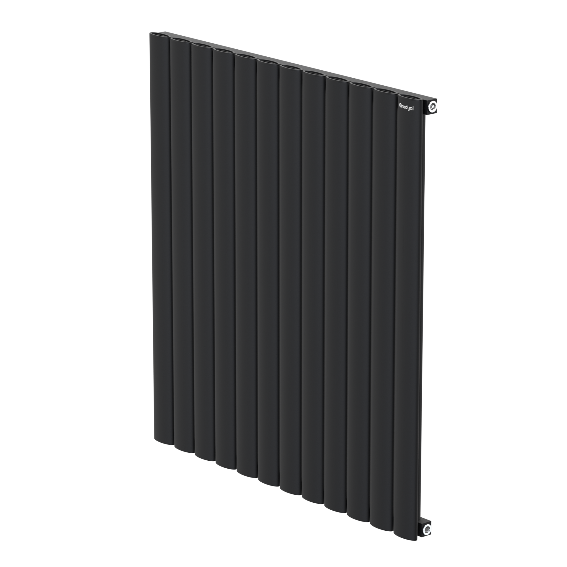 Hane Elips 900 mm - 835 mm - Siyah İpek Pütürlü - (RAL 9005)