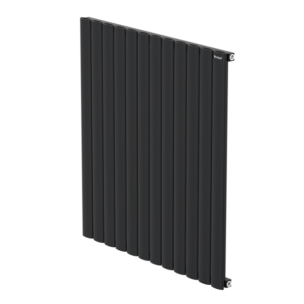 Hane Elips 900 mm - 835 mm - Siyah İpek Pütürlü - (RAL 9005)