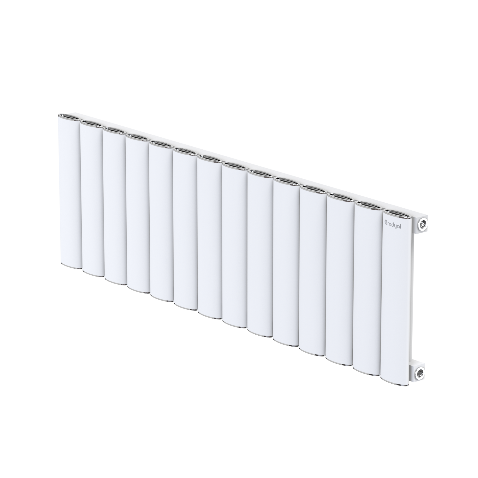 Hane Elips 300 mm - 975 mm - Beyaz (RAL 9016)