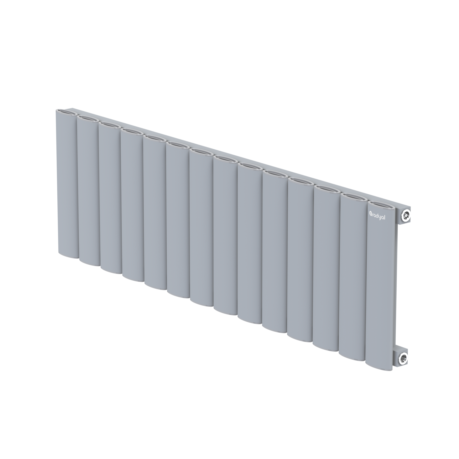 Hane Elips 300 mm - 975 mm - Gri İpek Pütürlü - (RAL 7040)
