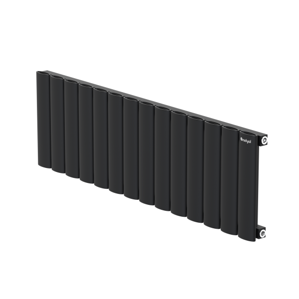 Hane Elips 300 mm - 975 mm - Siyah İpek Pütürlü - (RAL 9005)
