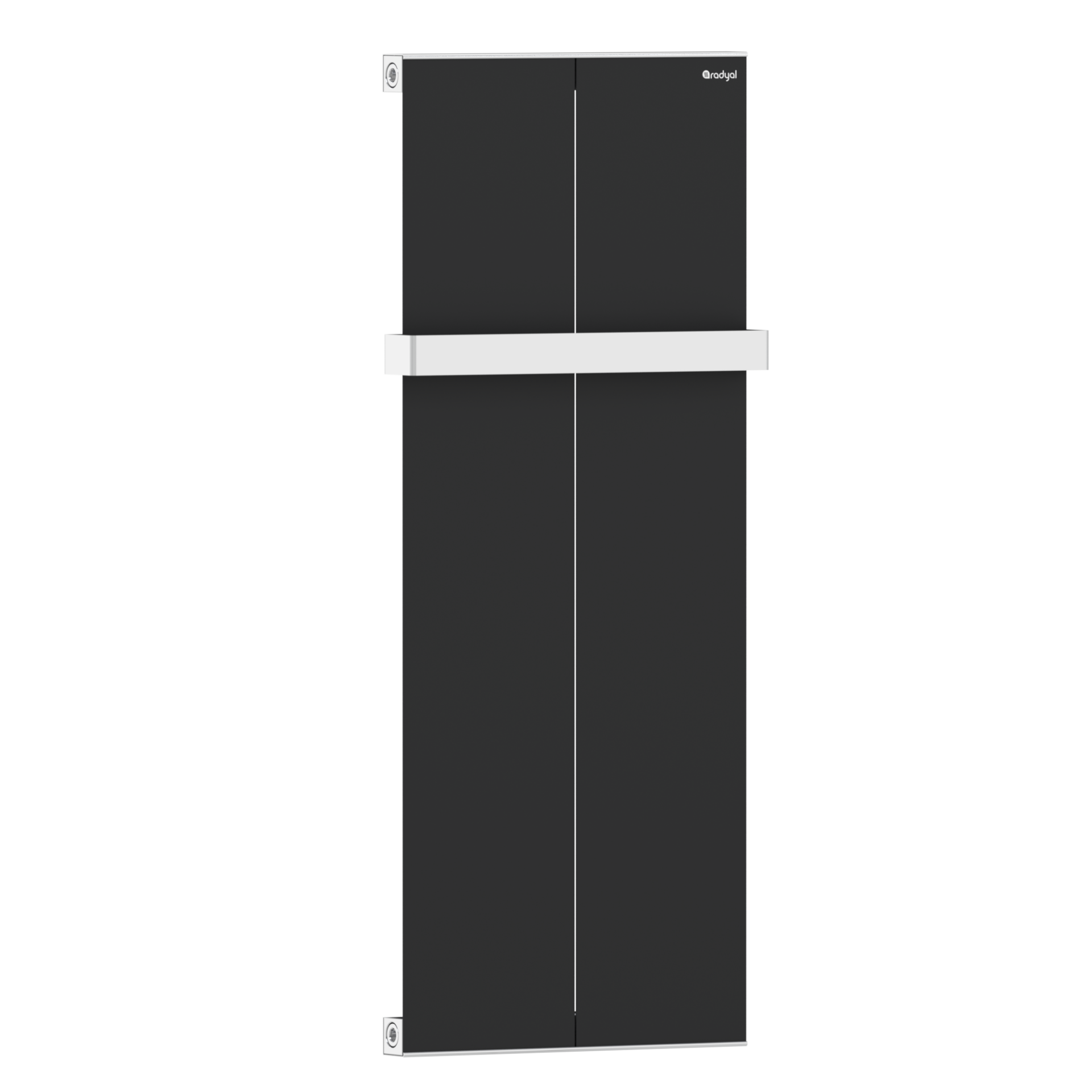 Defne 1000 mm - 400 mm - Siyah İpek Pütürlü - (RAL 9005 )
