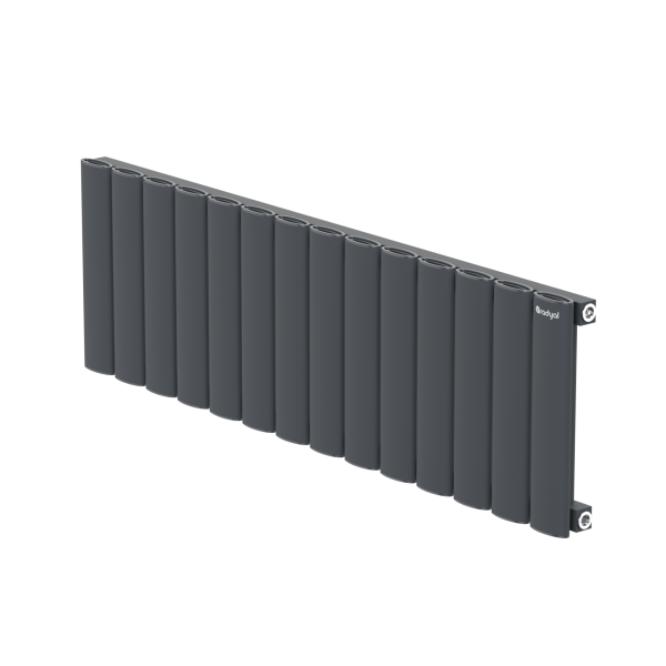 Hane Elips 300 mm - 975 mm - Antrasit İpek Pütürlü - (RAL 7016)