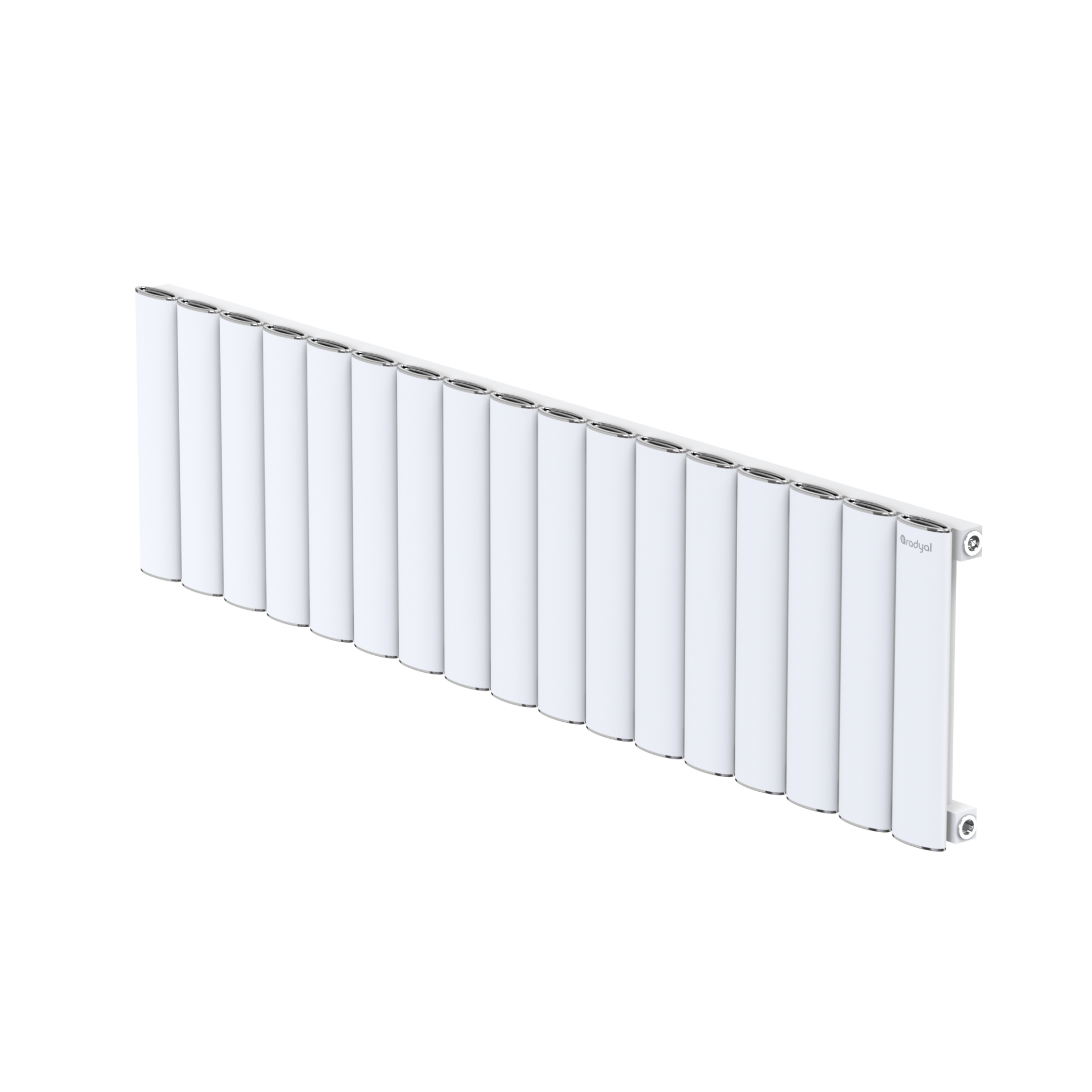 Hane Elips 300 mm - 1185 mm - Beyaz (RAL 9016)