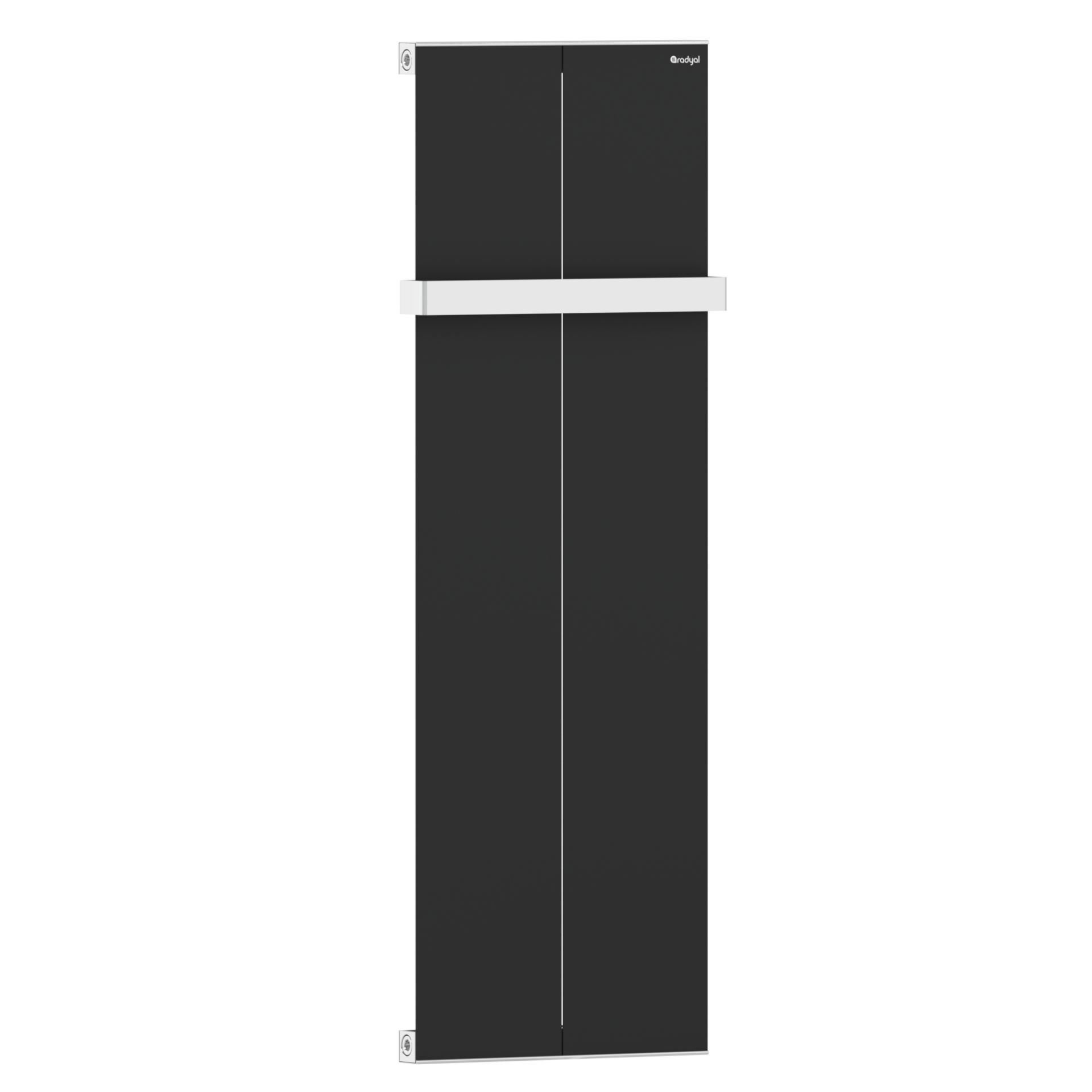Defne 1200 mm - 400 mm - Siyah İpek Pütürlü - (RAL 9005 )