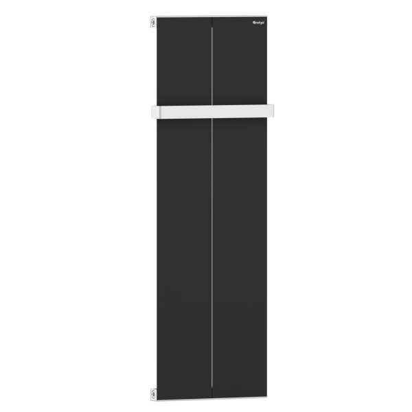 Defne 1200 mm - 400 mm - Siyah İpek Pütürlü - (RAL 9005 )