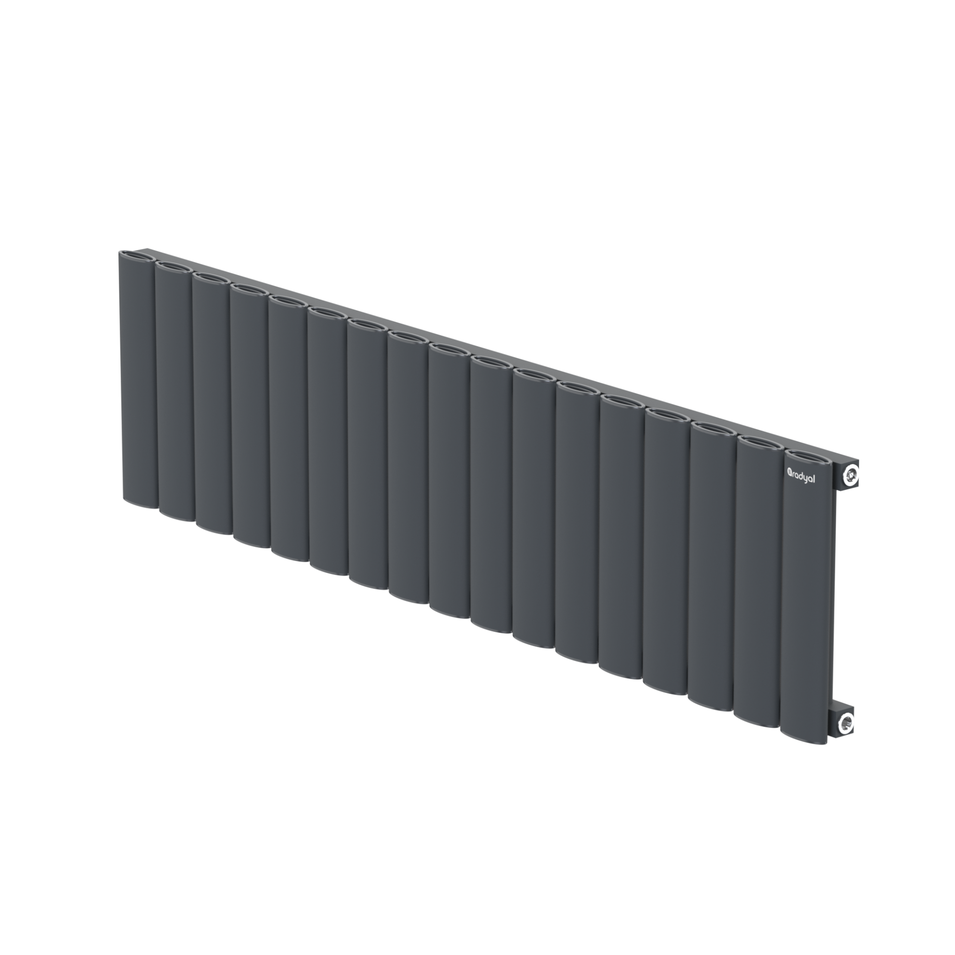 Hane Elips 300 mm - 1185 mm - Antrasit İpek Pütürlü - (RAL 7016)