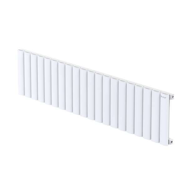 Hane Elips 300 mm - 1395 mm - Beyaz İpek Pütürlü - (RAL 9016)