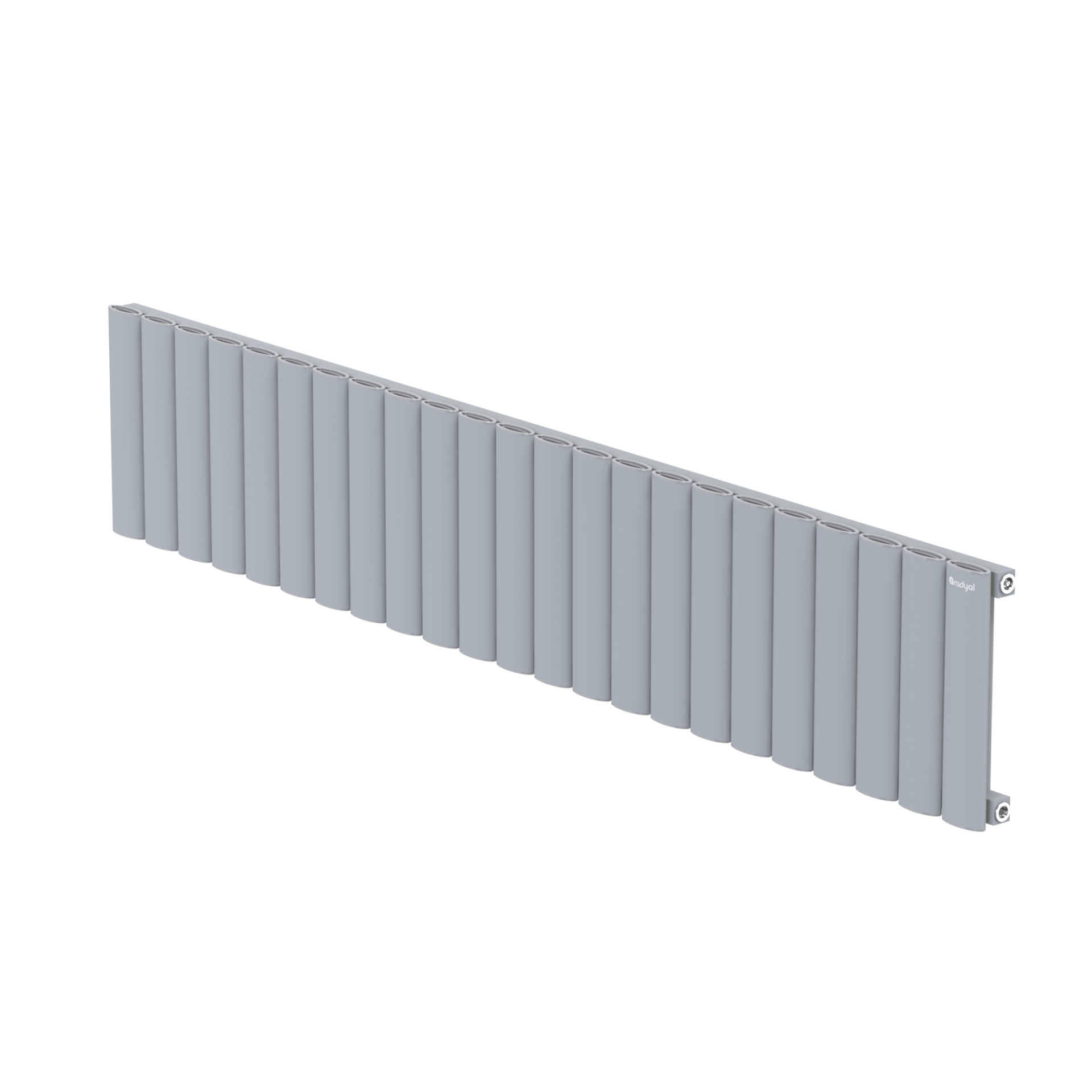 Hane Elips 300 mm - 1605 mm - Gri İpek Pütürlü - (RAL 7040)