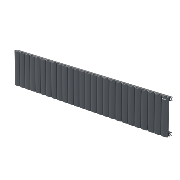 Hane Elips 300 mm - 1815 mm - Antrasit İpek Pütürlü - (RAL 7016)