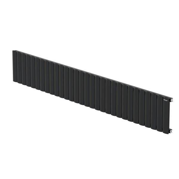 Hane Elips 300 mm - 2095 mm - Siyah İpek Pütürlü - (RAL 9005)