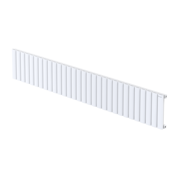 Hane Elips 300 mm - 2095 mm - Beyaz İpek Pütürlü - (RAL 9016)