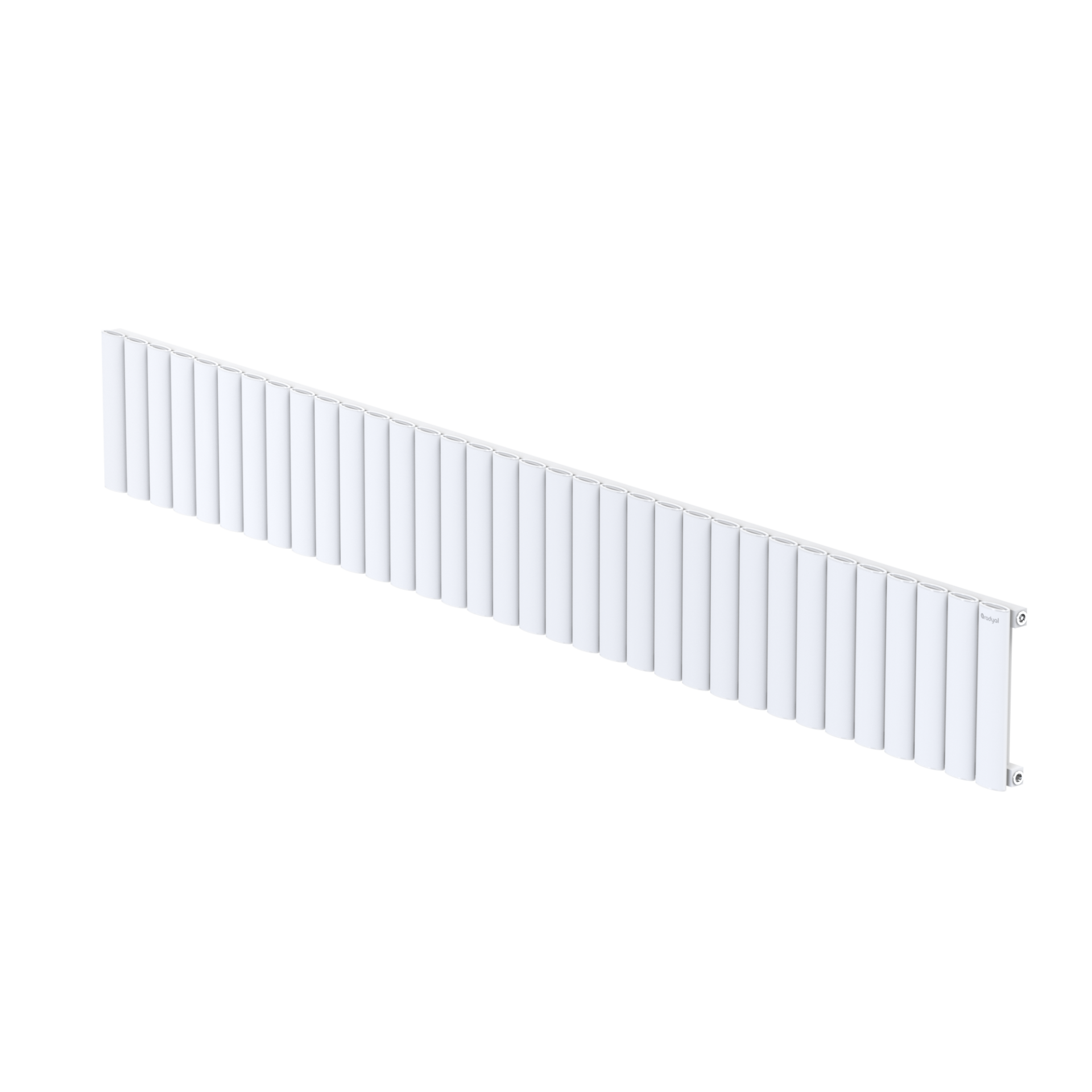 Hane Elips 300 mm - 2375 mm - Beyaz İpek Pütürlü - (RAL 9016)