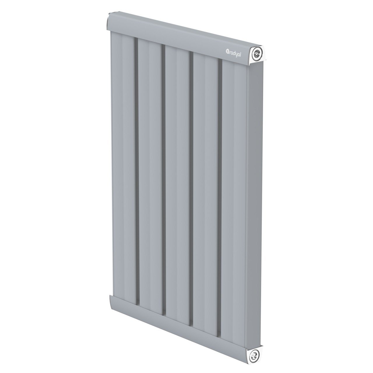 Konak 600 mm - 406 mm - Gri İpek Pütürlü - (RAL 7040)