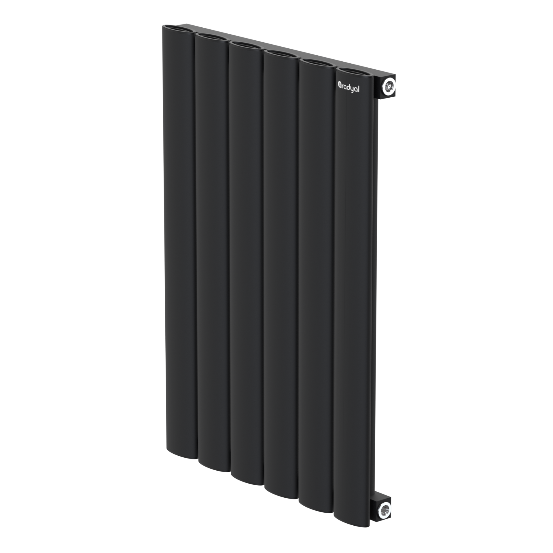 Hane Elips 600 mm - 415 mm - Siyah İpek Pütürlü - (RAL 9005)
