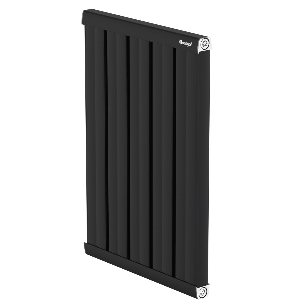 Konak 600 mm - 406 mm - Siyah İpek Pütürlü - (RAL 9005)