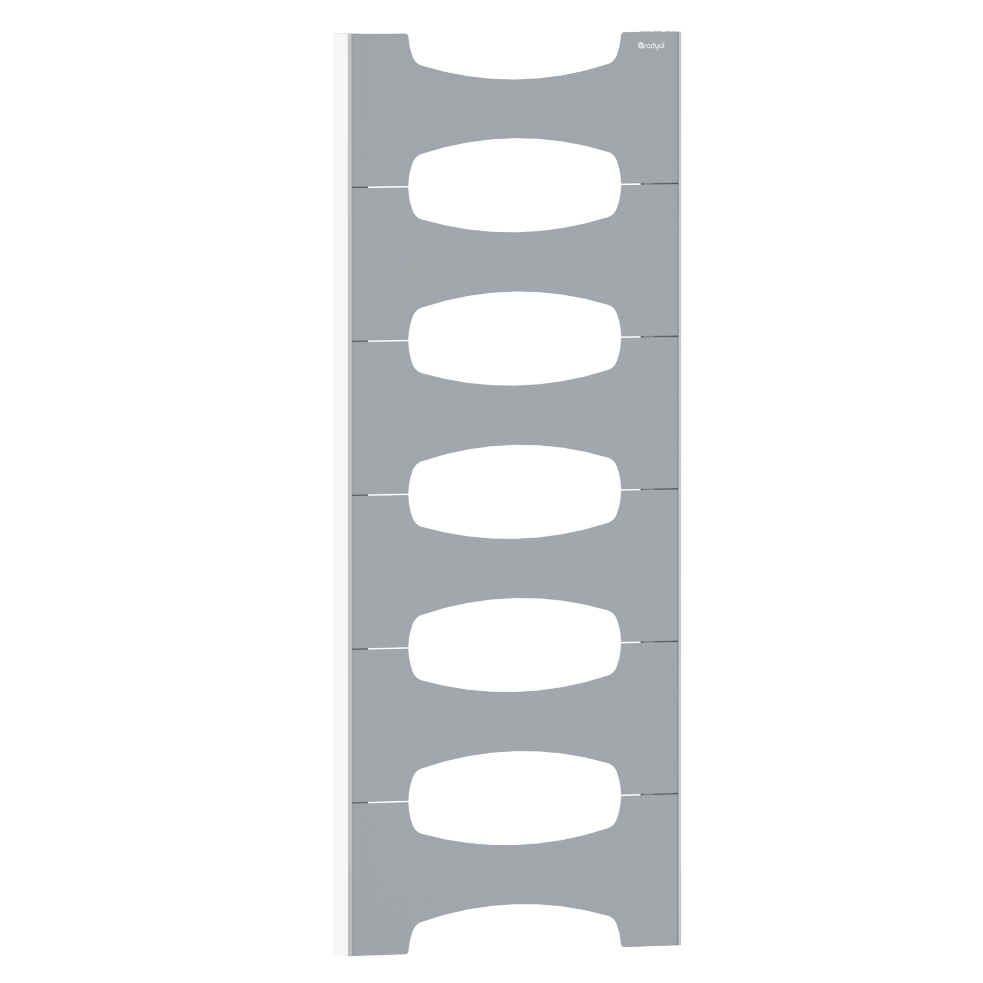 Lale 1200 mm - 460 mm - Gri İpek Pütürlü - (RAL 7040)