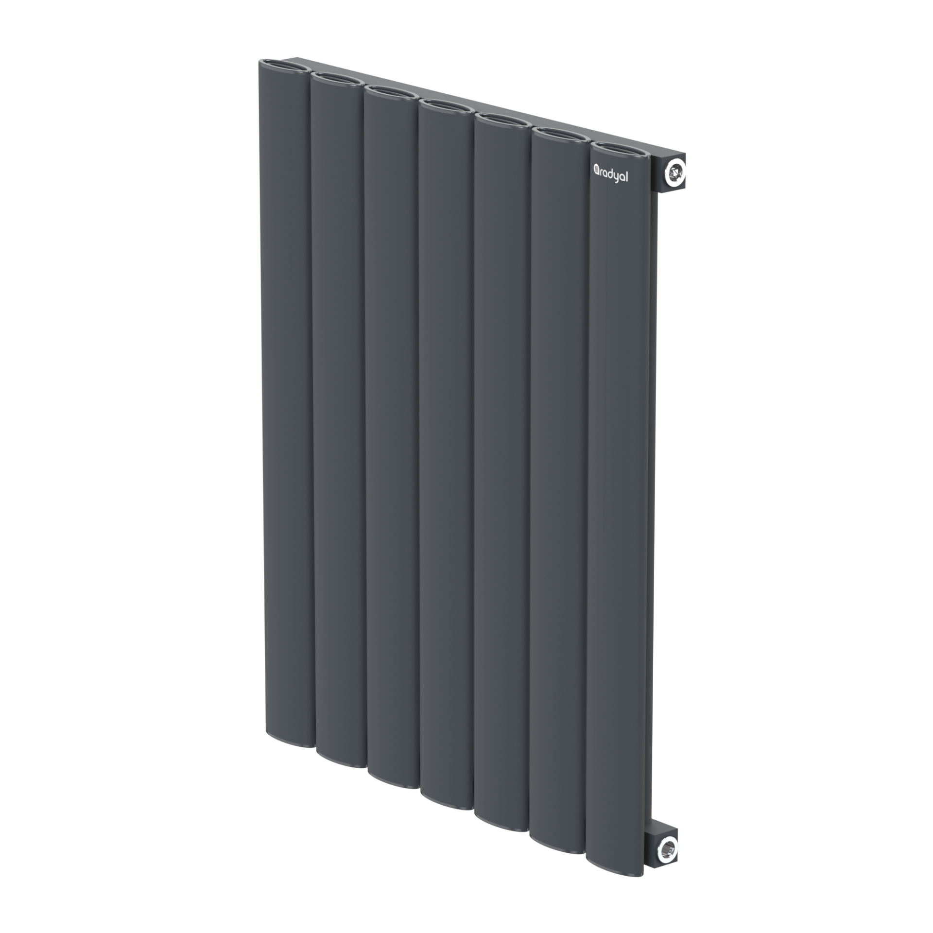 Hane Elips 600 mm - 485 mm - Antrasit İpek Pütürlü - (RAL 7016)