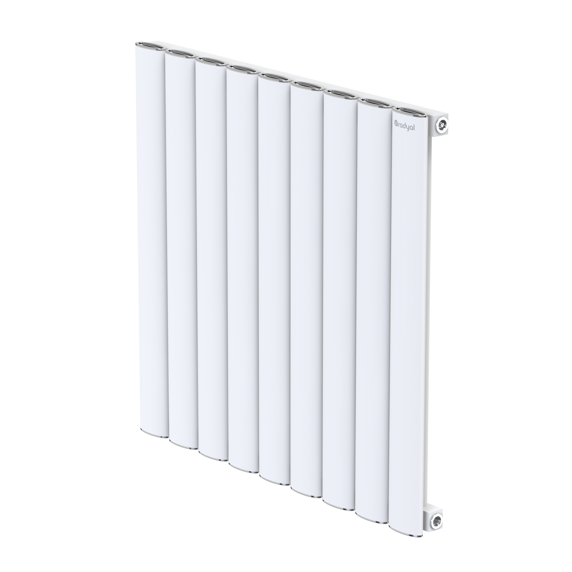 Hane Elips 600 mm - 625 mm - Beyaz (RAL 9016)