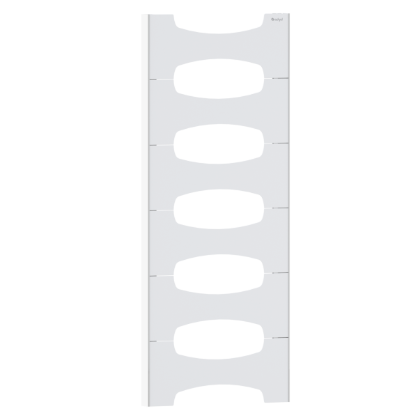 Lale 1200 mm - 460 mm - Beyaz İpek Pütürlü - (RAL 9016)