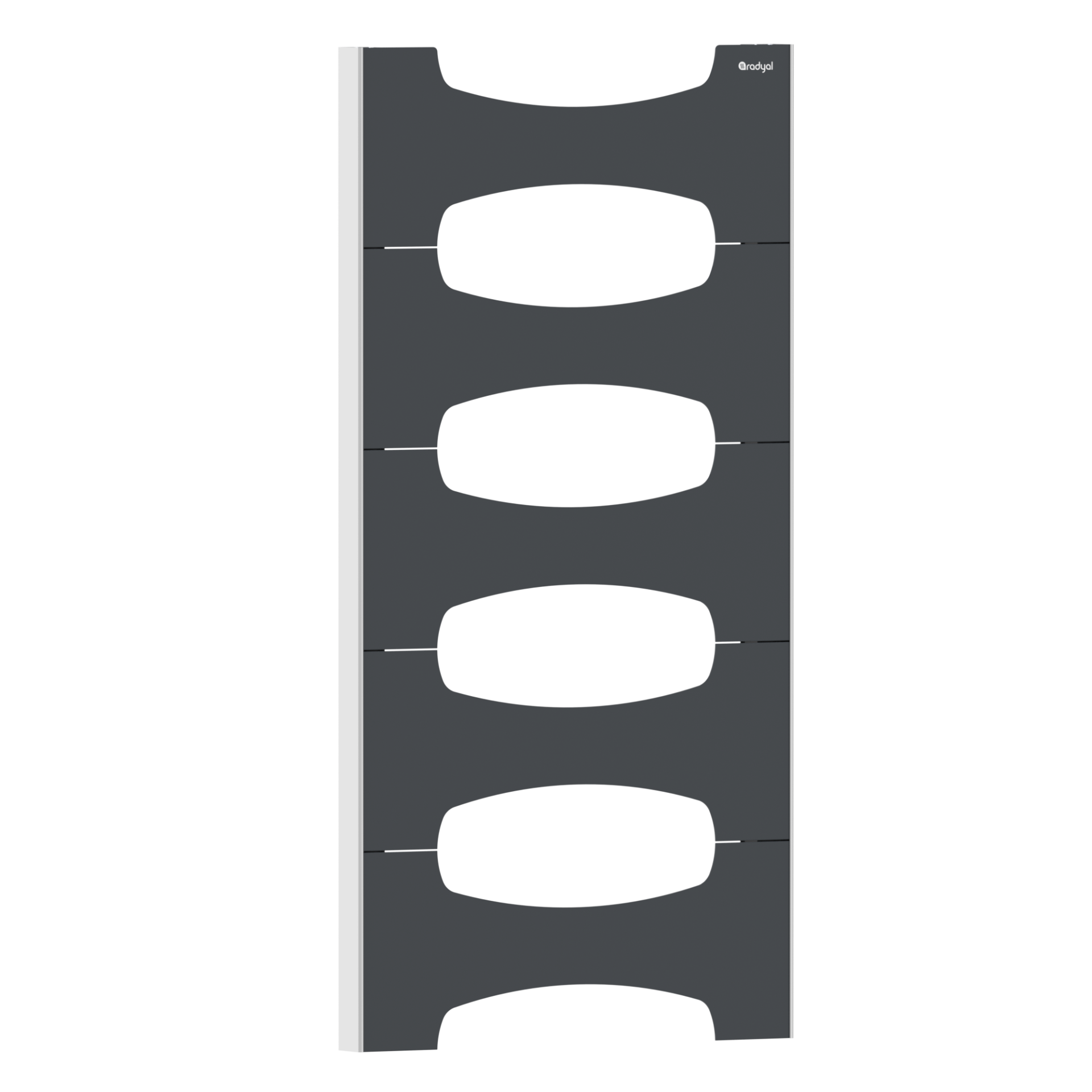Lale 1000 mm - 460 mm - Antrasit İpek Pütürlü - (RAL 7016)