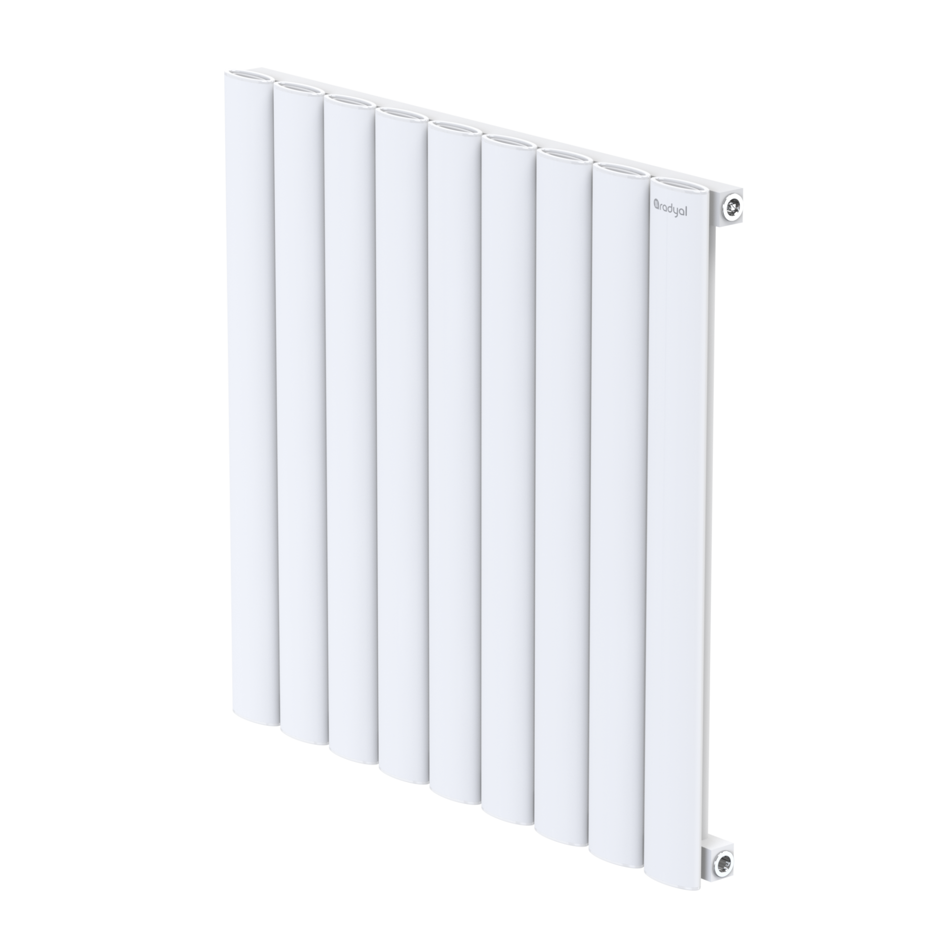 Hane Elips 600 mm - 625 mm - Beyaz İpek Pütürlü - (RAL 9016)