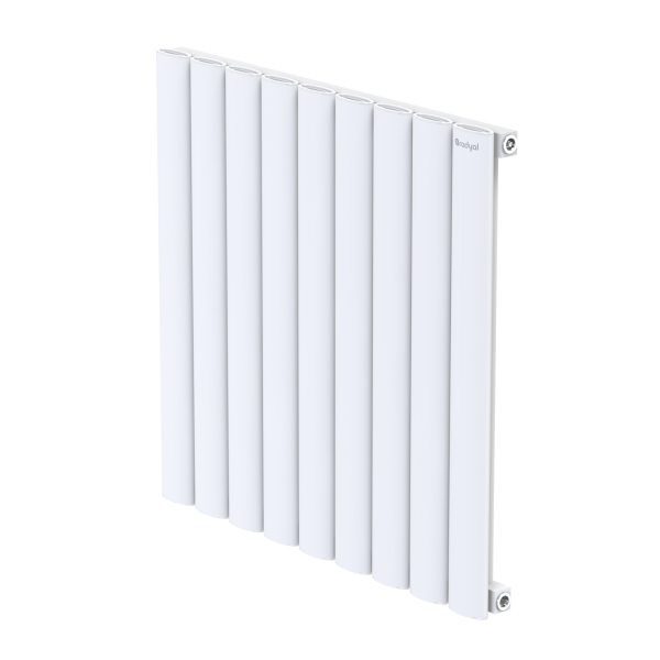 Hane Elips 600 mm - 625 mm - Beyaz İpek Pütürlü - (RAL 9016)