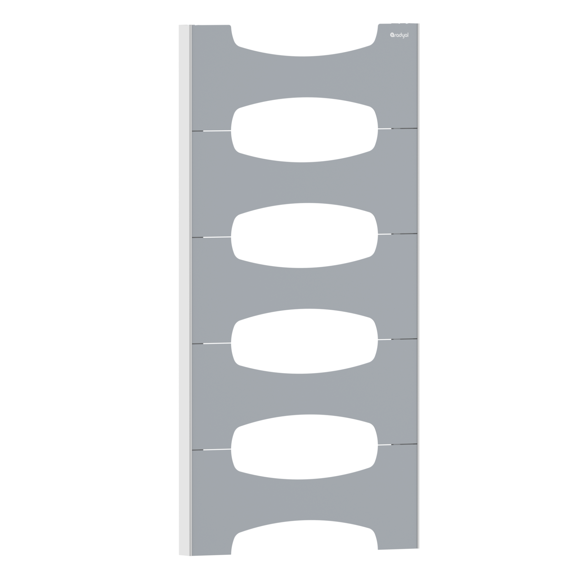 Lale 1000 mm - 460 mm - Gri İpek Pütürlü - (RAL 7040)