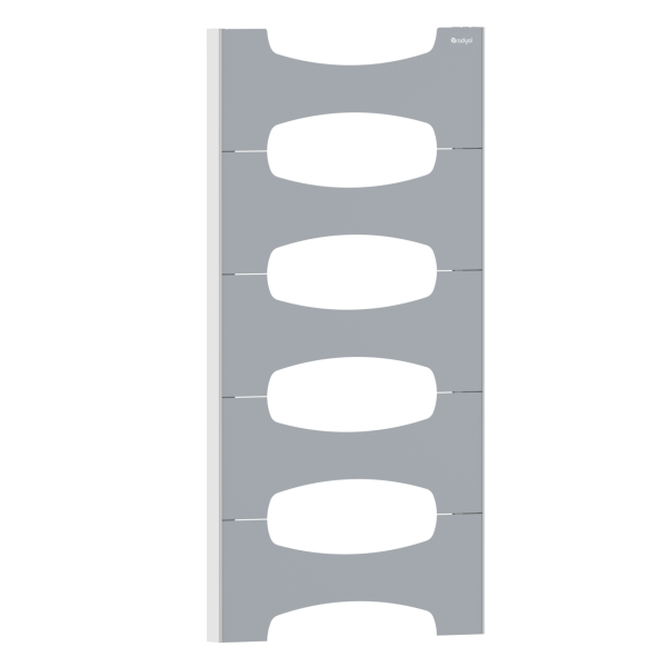 Lale 1000 mm - 460 mm - Gri İpek Pütürlü - (RAL 7040)