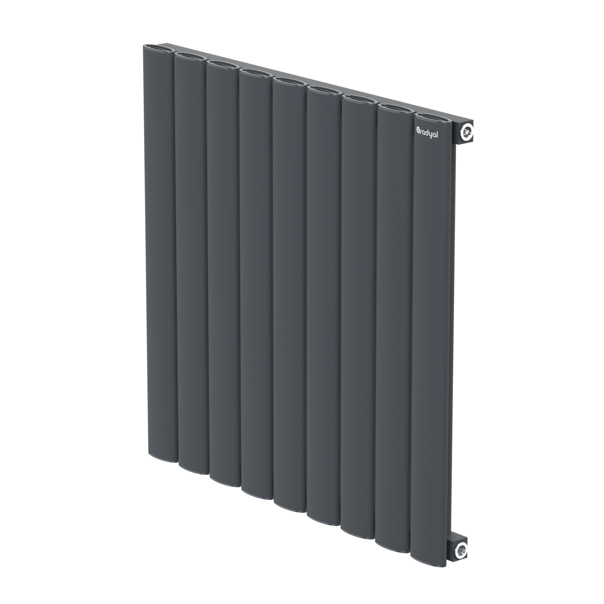 Hane Elips 600 mm - 625 mm - Antrasit İpek Pütürlü - (RAL 7016)