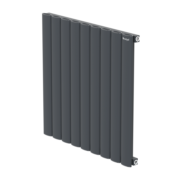 Hane Elips 600 mm - 625 mm - Antrasit İpek Pütürlü - (RAL 7016)