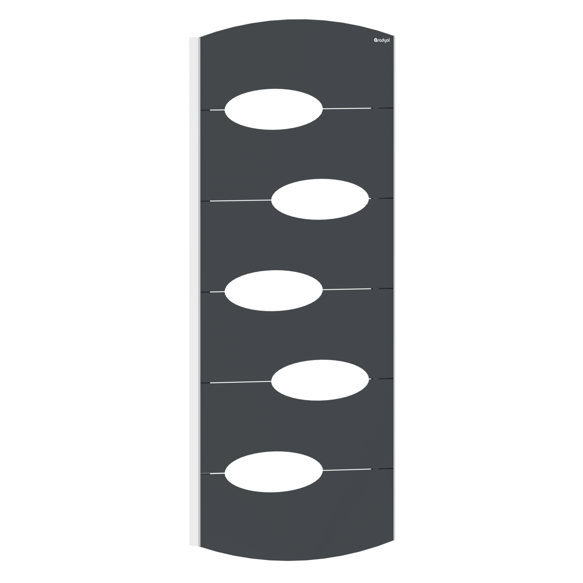 Lavanta 1200 mm - 500 mm - Antrasit İpek Pütürlü - (RAL 7016)