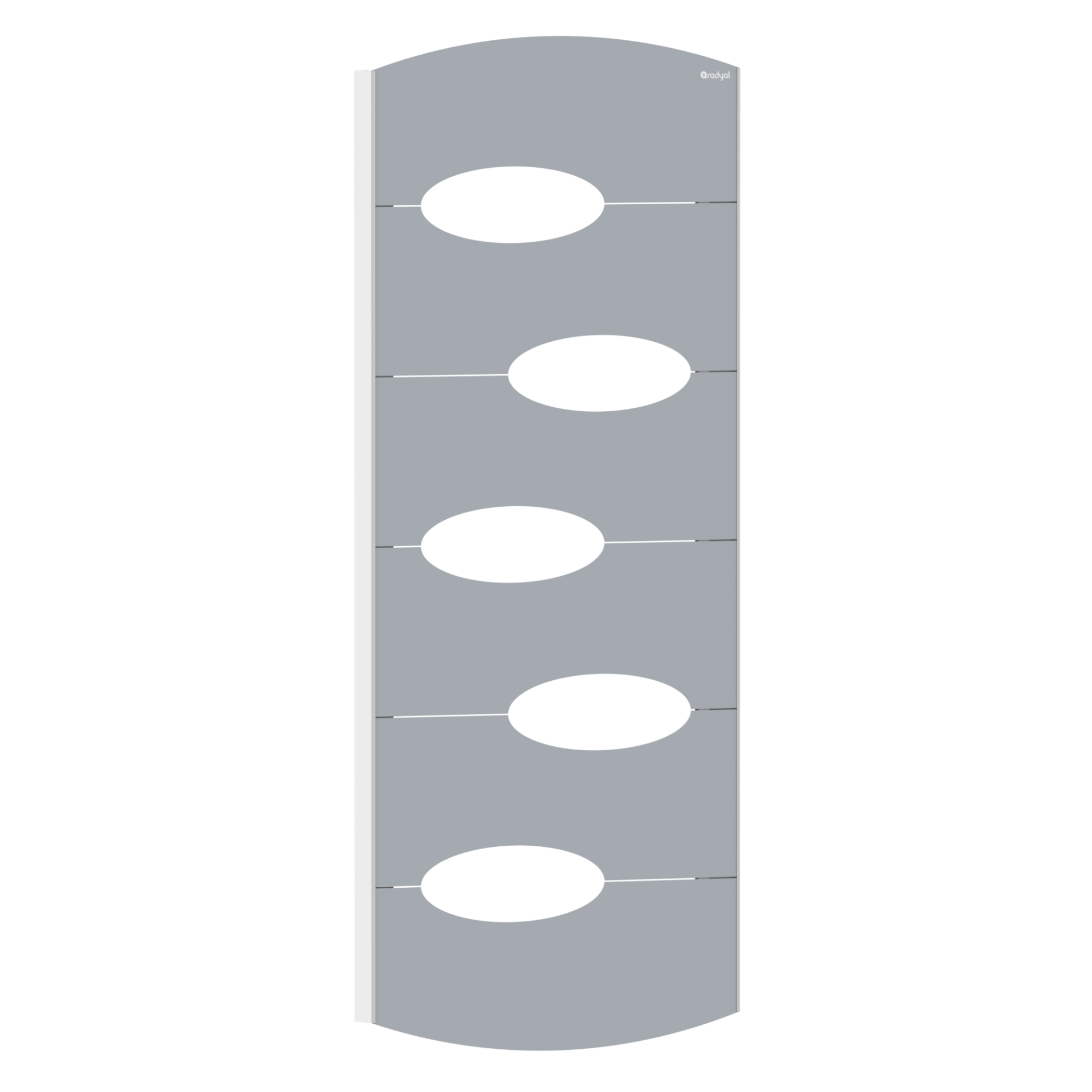 Lavanta 1200 mm - 500 mm - Gri İpek Pütürlü - (RAL 7040)