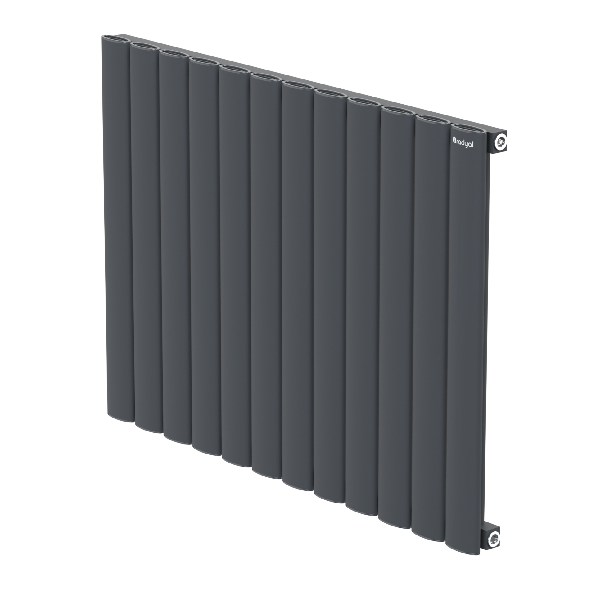 Hane Elips 600 mm - 835 mm - Antrasit İpek Pütürlü - (RAL 7016)