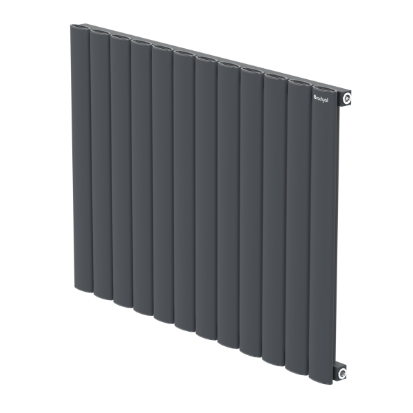 Hane Elips 600 mm - 835 mm - Antrasit İpek Pütürlü - (RAL 7016)