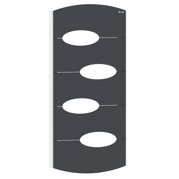 Lavanta 1000 mm - 500 mm - Antrasit İpek Pütürlü - (RAL 7016)