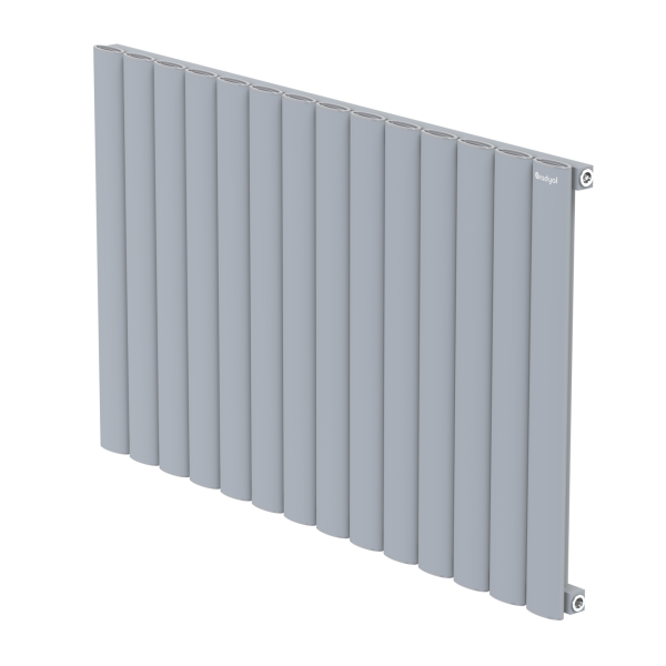Hane Elips 600 mm - 975 mm - Gri İpek Pütürlü - (RAL 7040)