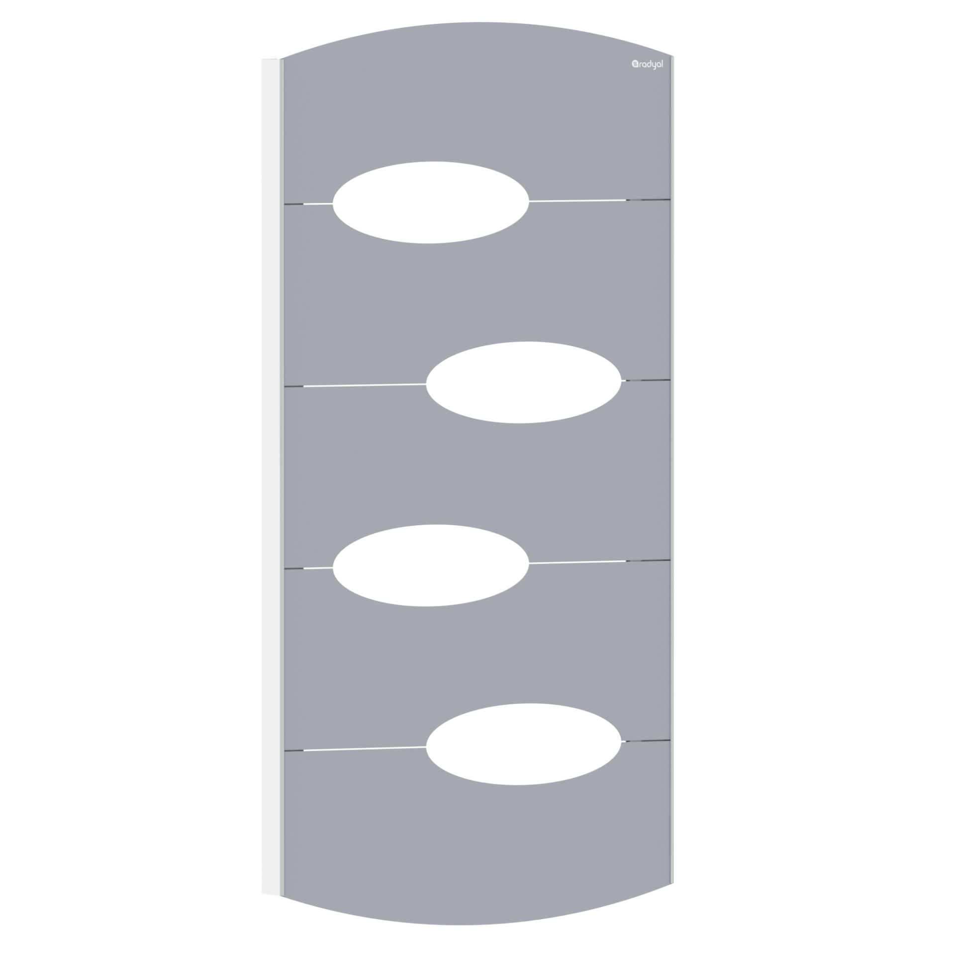 Lavanta 1000 mm - 500 mm - Gri İpek Pütürlü - (RAL 7040)