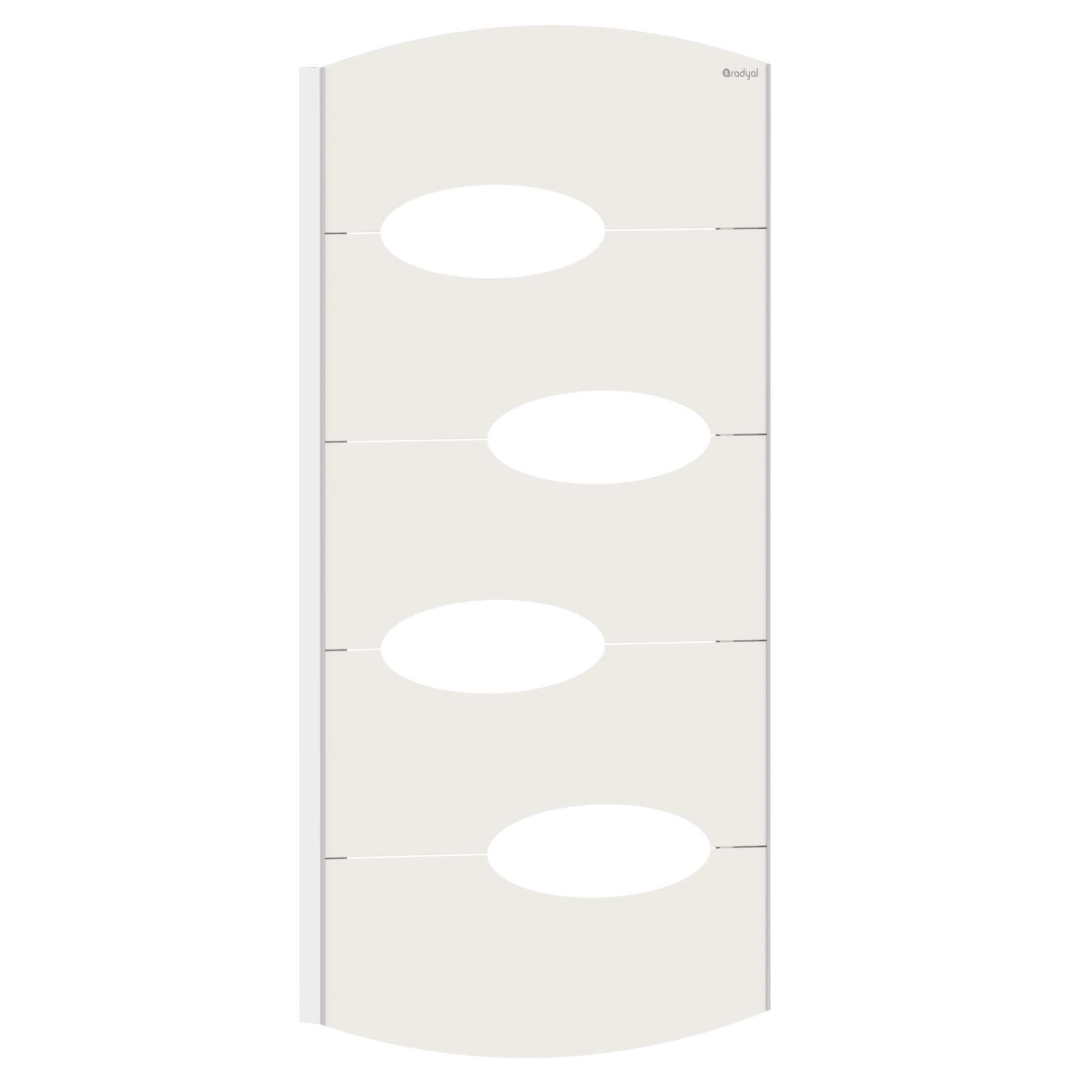 Lavanta 1000 mm - 500 mm - Kırık Beyaz - (RAL 9010)