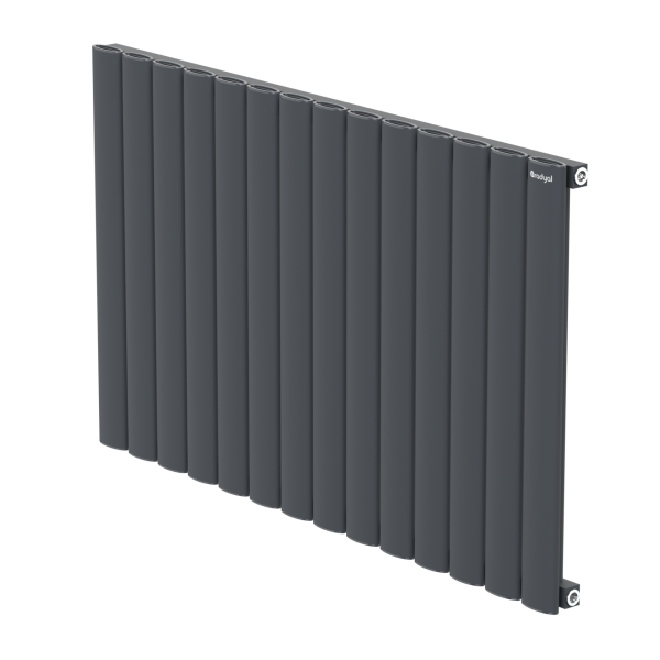 Hane Elips 600 mm - 975 mm - Antrasit İpek Pütürlü - (RAL 7016)