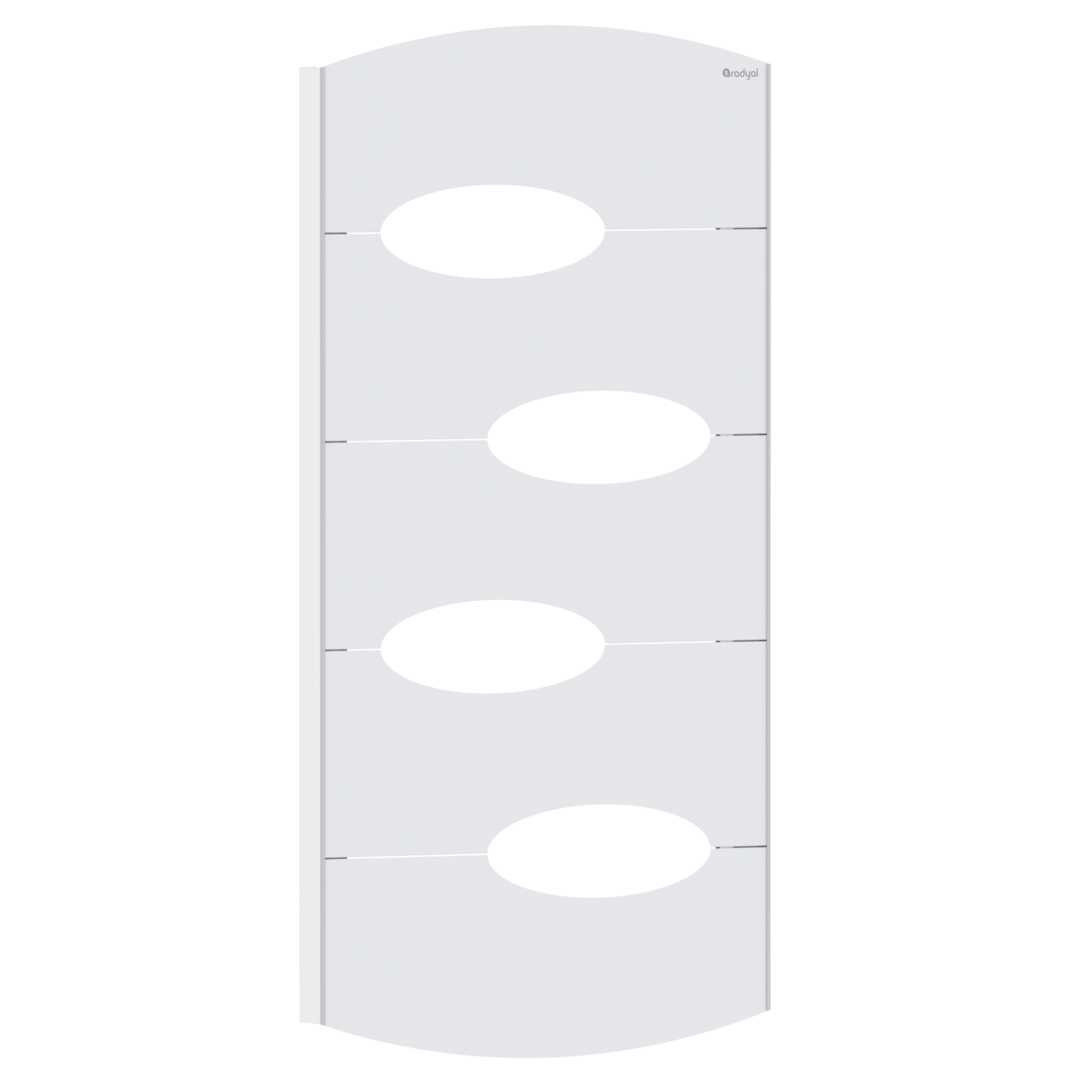 Lavanta 1000 mm - 500 mm - Beyaz İpek Pütürlü - (RAL 9016)
