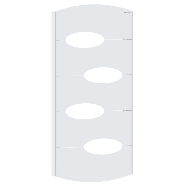 Lavanta 1000 mm - 500 mm - Beyaz İpek Pütürlü - (RAL 9016)