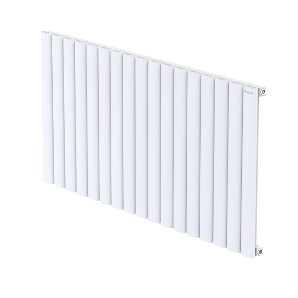 Hane Elips 600 mm - 1185 mm - Beyaz İpek Pütürlü - (RAL 9016)