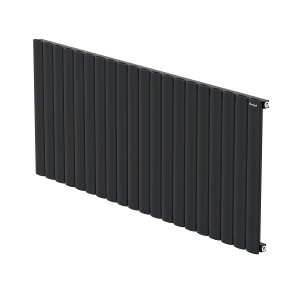 Hane Elips 600 mm - 1395 mm - Siyah İpek Pütürlü - (RAL 9005)