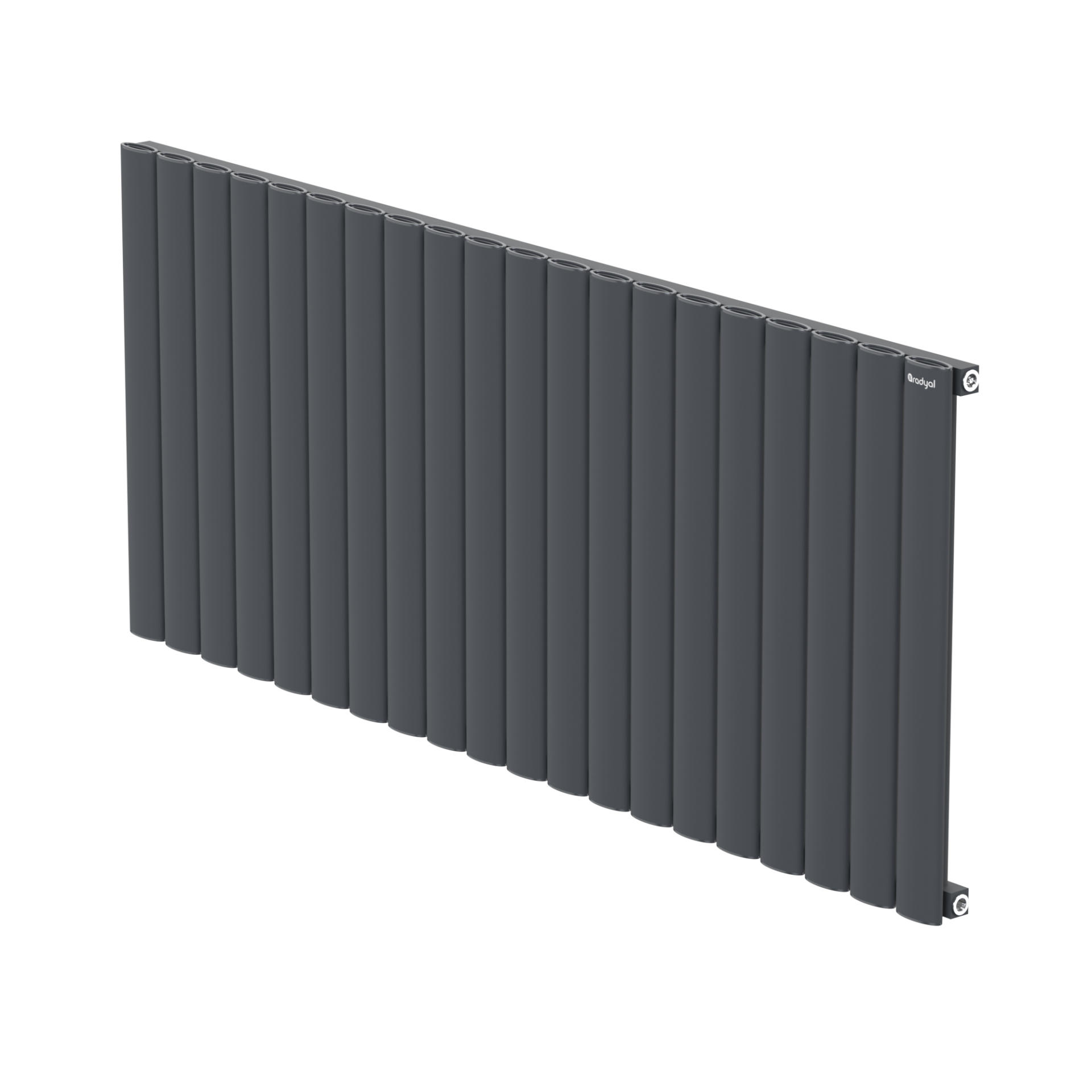 Hane Elips 600 mm - 1395 mm - Antrasit İpek Pütürlü - (RAL 7016)