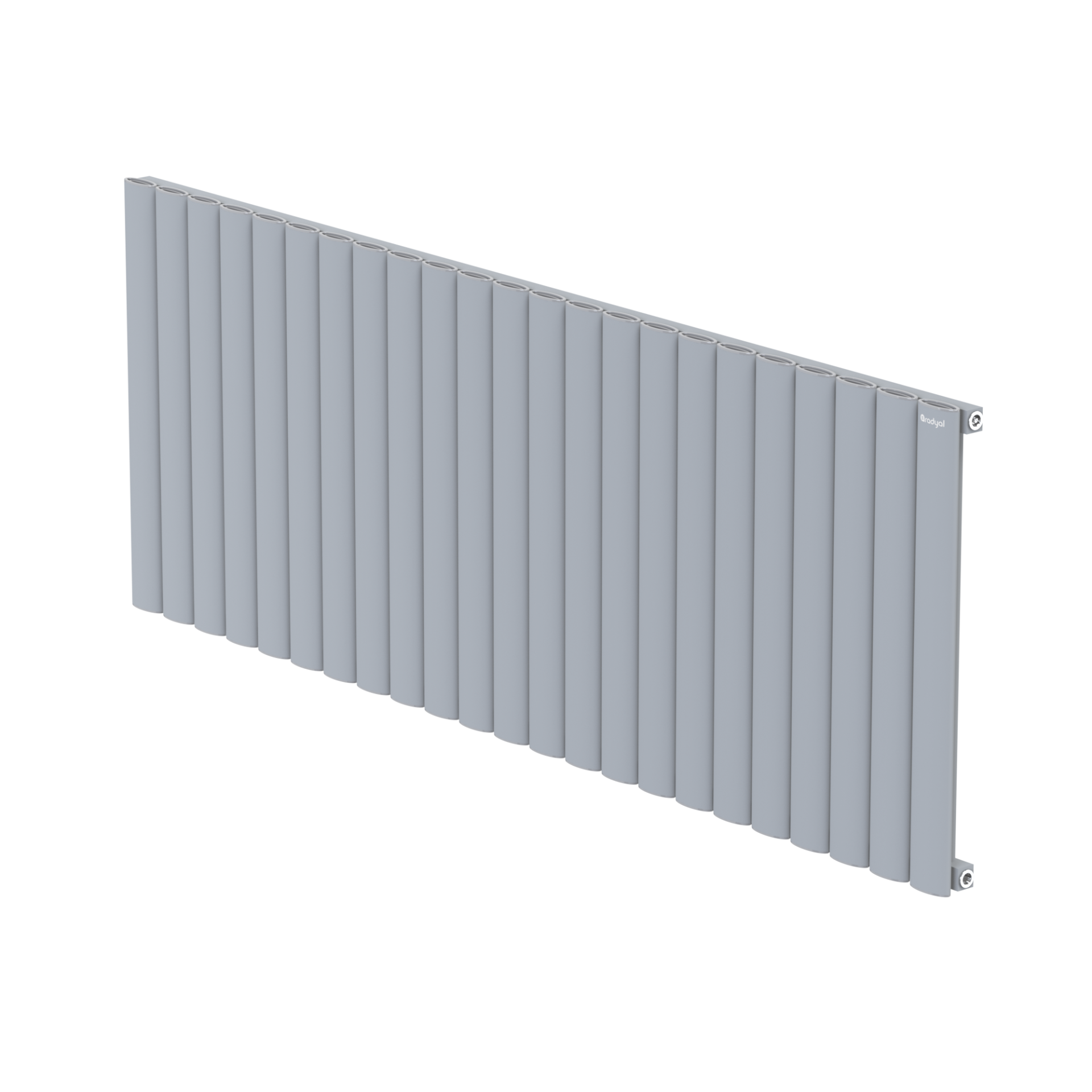 Hane Elips 600 mm - 1605 mm - Gri İpek Pütürlü - (RAL 7040)