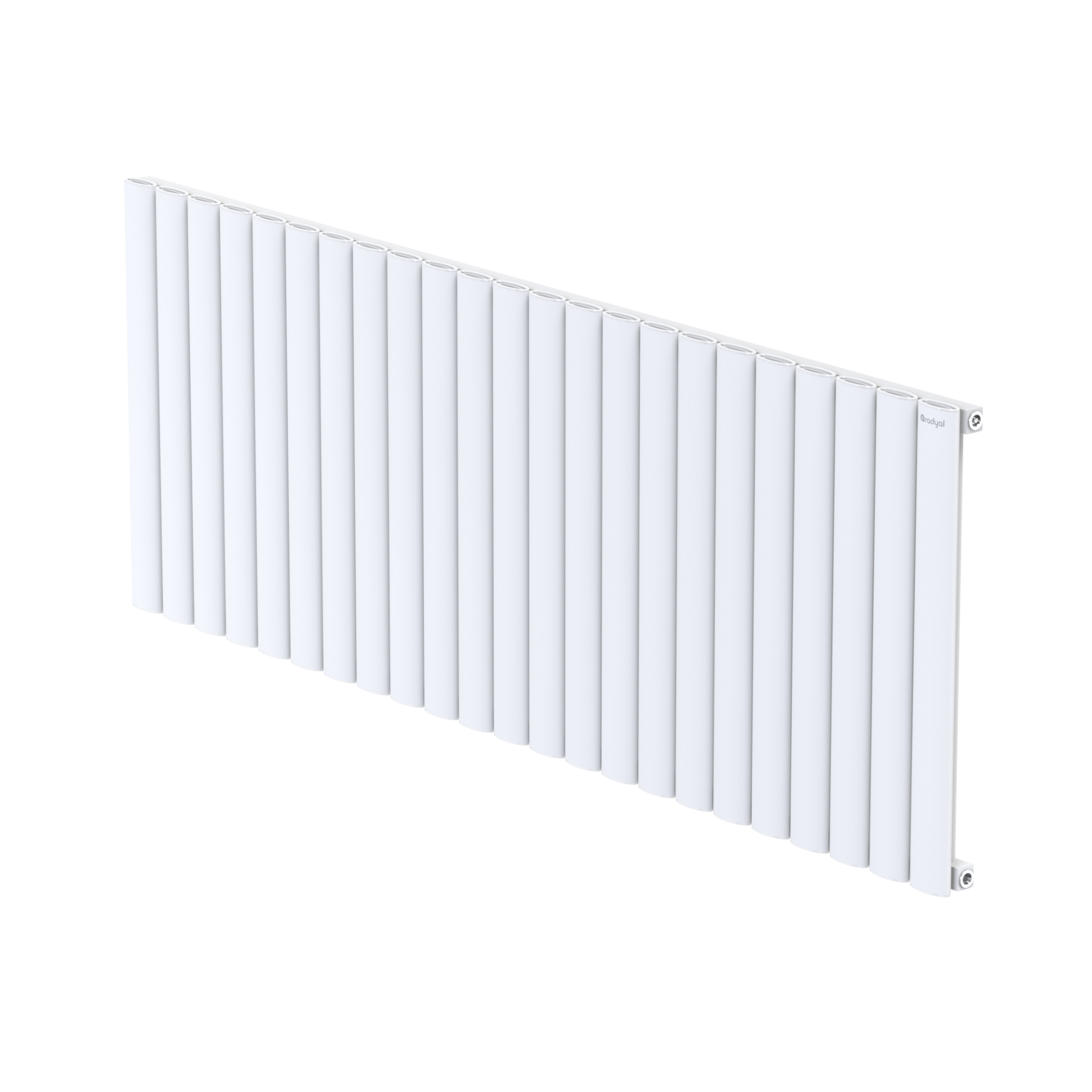 Hane Elips 600 mm - 1605 mm - Beyaz İpek Pütürlü - (RAL 9016)
