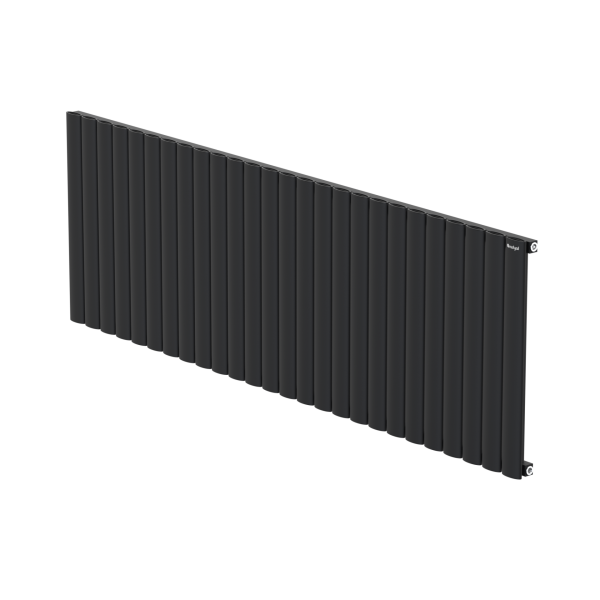 Hane Elips 600 mm - 1815 mm - Siyah İpek Pütürlü - (RAL 9005)