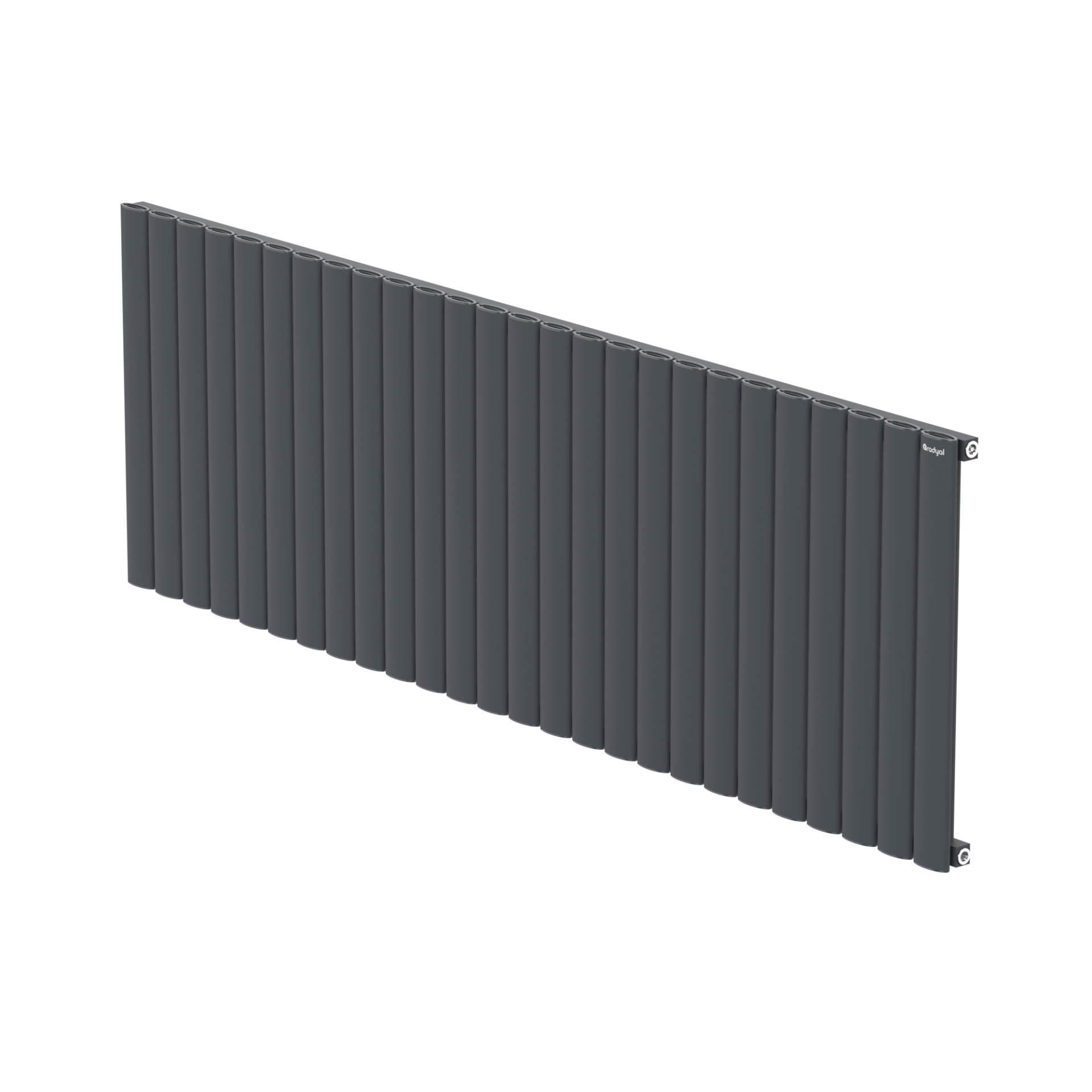 Hane Elips 600 mm - 1815 mm - Antrasit İpek Pütürlü - (RAL 7016)