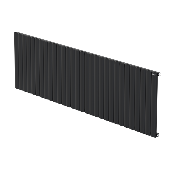 Hane Elips 600 mm - 2095 mm - Siyah İpek Pütürlü - (RAL 9005)